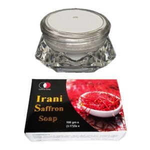 Saffron নাইট ক্রিম + ১ পিস  Iranian saffron soap -i1sn1